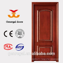 Natural noble style interior solid wooden veneer door